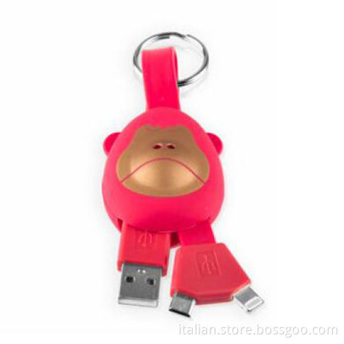 2014 new design, 2-in-1 mini type USB adapter cables for smartphones